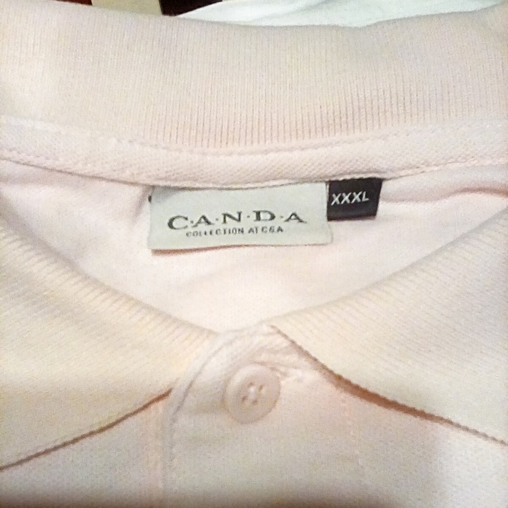 CANDA Brand  Polo Pink  100 % cotton